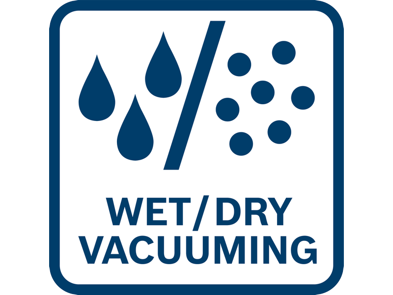 Večnamenski mokro/suhi sesalnik Bosch GAS 400 A, 1.200W, razred L, 40L, 14kg, 06019M0020